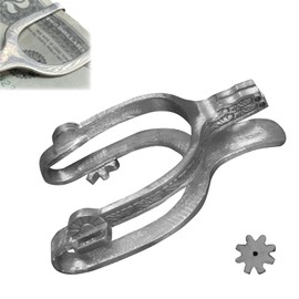 Elevate your style with the Vintage Western Spur Silver Money Clip. This beautifully crafted cash clip combines the charm of the old west with modern functionality.Unique Gifts for Men,Husband,Father
