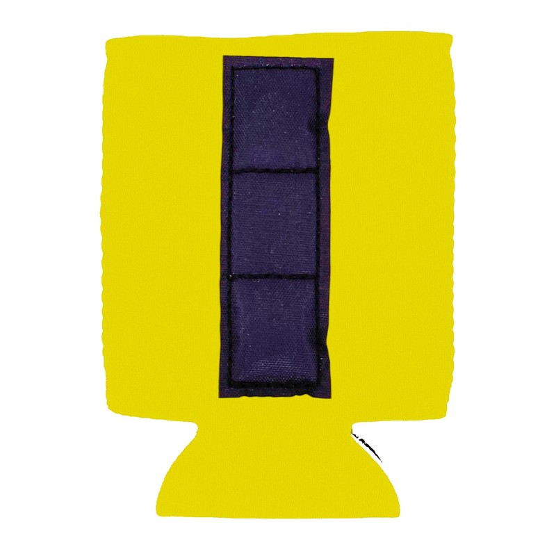 Blank Magnetic Can Coolie (6 Pack Yellow)