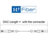 Red SFP+ Cable, 10G SFP+ DAC, 0.5M(1.64ft), Passive Direct Attach
