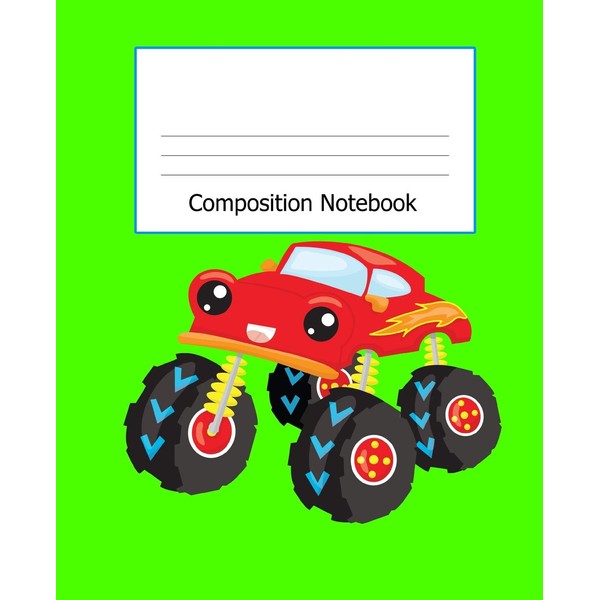 Composition Notebook: Wide Ruled Blank Lined Composition Book Journal (7.5