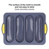 Baguette Mold 4 Grooves Silicone Soft Smooth Surface Bread Mould