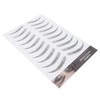 6D Eyebrow Tattoo Sticker, Eyebrow Shaping Stencils, Semi-Permanent, Hair-Like, Waterproof