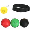 4 Balls Boxing Training Ball HeadMounted Adjustable Pu Foam Sports