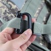 AIMALL 2pcs Tactical Carabiner Hook D-Ring Clip for Military Backpack