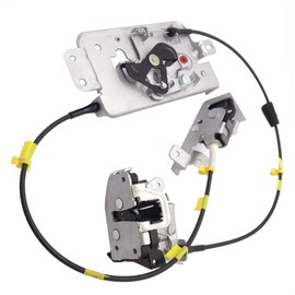 Rear Door Latch Assembly Door Latch & Cable RH Passenger Side for 2004-2008 Ford F-150 Extended Cab Pickup Upper and Lower Locking Latches Assembly Replaces# 8L3Z18264A00B 6L3Z18264A00B