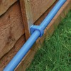 ROHANS Single 15mm HINGED Pipe Clips TS15 for PIPEWORK Black,