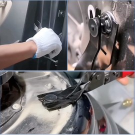 Plastic Rivet Remover Plier Trim Clip Removal Plier, Fastener Rivets Remover Alloy Steel Car Panel Plier for Car Door Panel Dashboard