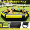 Gaga Ball Pit Inflatable 15FT with Powerful Built-in Blower,Portable Gaga