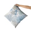 Sweetshow Nautical Coastal Throw Pillow Covers 12x12 Inch Summer Ocean