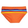 L-Peach Men's Swimming Trunks Swimwear Swim Shorts Quick Drying Board