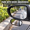 Blind Spot Mirror for Driving – Wide-Angle 360° Adjustable Auxiliary