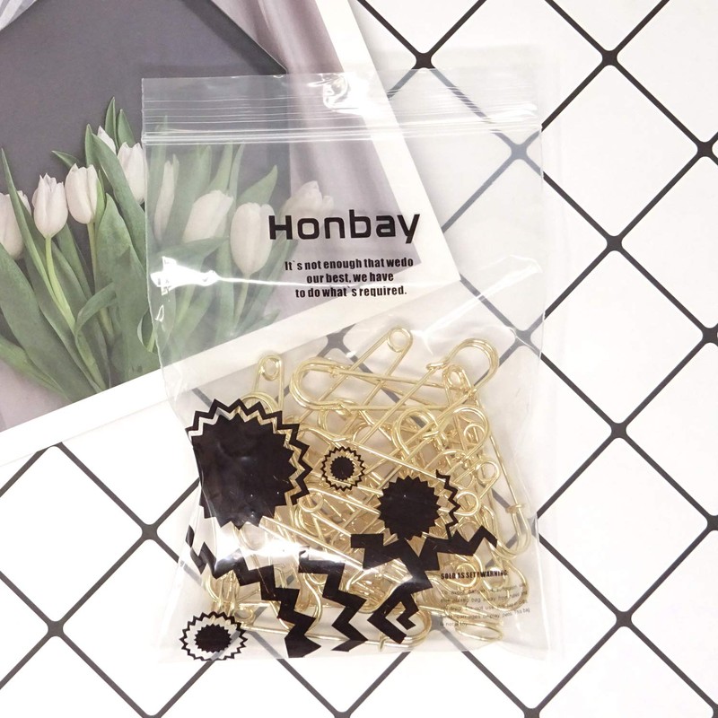 Honbay 30 broches de seguridad resistentes de 5 cm (2