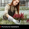 NoCry Leather Gardening Gloves for Men and Women - Thorn
