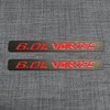 2Pcs 6.0L Vortec Emblems 3D Engine Badge Compatible with 1500