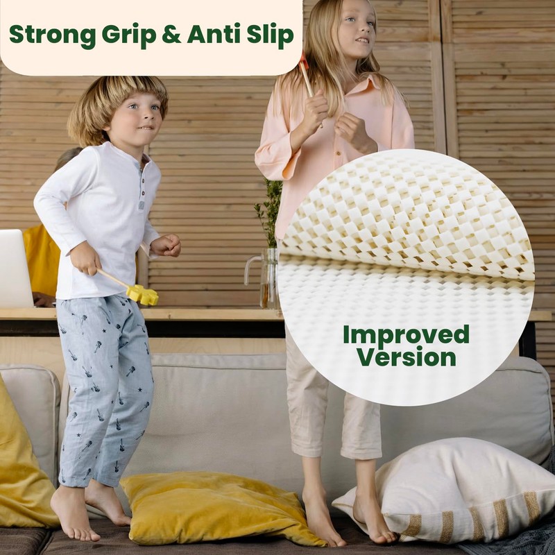 ECOHomes Couch Cushion Grip Pad Stops Cushions from Sliding -