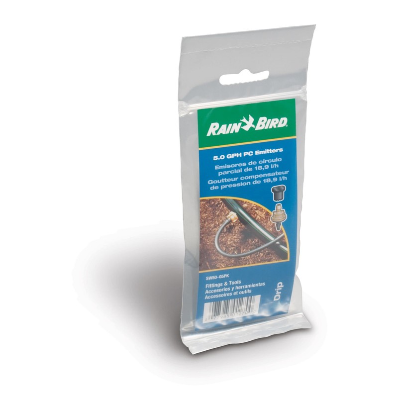 Rain Bird SW50/05PS Drip Irrigation Spot Watering Dripper/Emitter with Diffuser