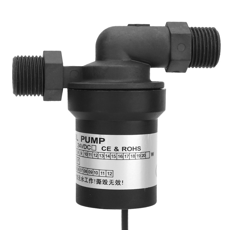 24v 18W DC Brushless Solar High Temperature Water Pump for