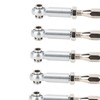 6Pcs Aluminum Alloy Adjustable Push RodsTurnbuckle Rod Linkage Accessories for