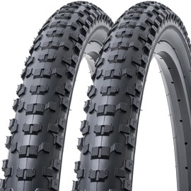 MetersGod 2 Pcs, 29x2.25 Bike Tires, Durable Folding 29 Inch 57-622 29x2.25 Mountain Bicycle Tires, Replacement Bike Tires for Mountain MTB Off-Road Bicycle, Clincher (M-062)