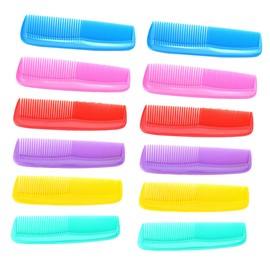 TOVINANNA 24pcs Portable Hair Comb for Women Mini Hairdressing Comb Static Hair Styling Tool Plastic Multi Pack