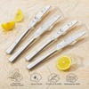 KINGSTONE 4 Piece Dinner Knives Set, Stainless Steel Knives