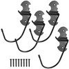 LiYiJiKeJi Bicycle Hanger Garage Wall Mounted Vertical Foldable with PVC