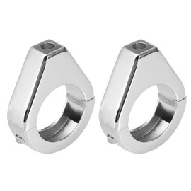 Motorcycle Turn Light Mount Bracket 41mm Fork Clamps, Aluminium Alloy, , Easy to Install (Electrosilvering)