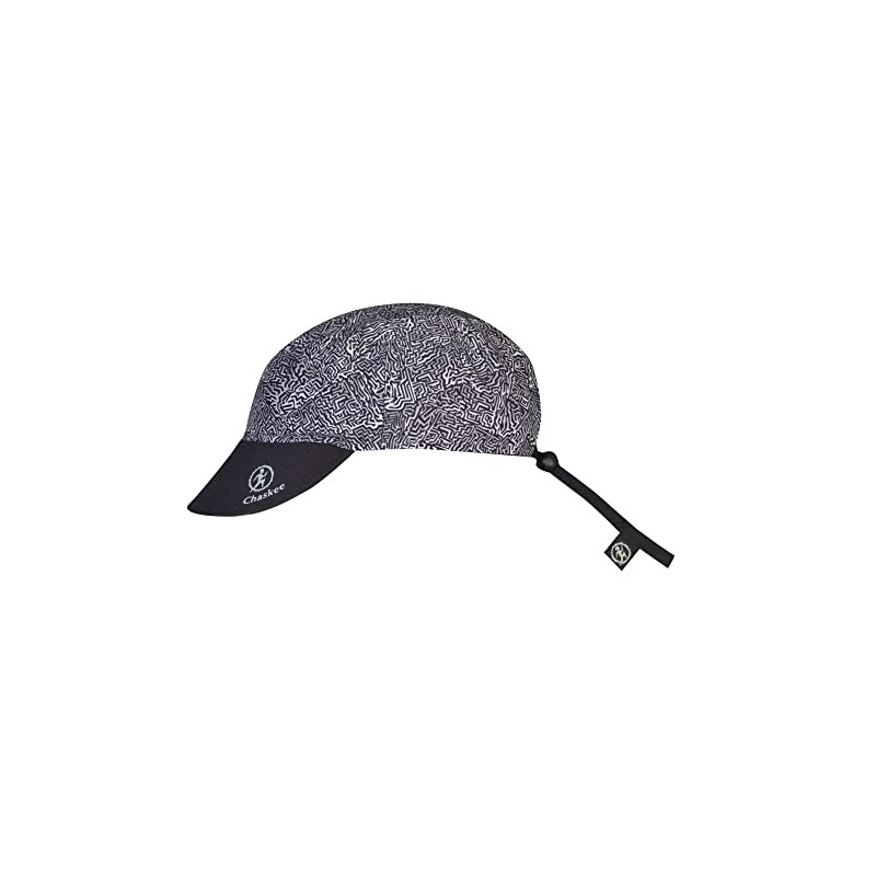 Chaskee Reversible Cap, Labyrinth, Black, One Size, Mix Graphite