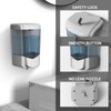 BEZADI Hand Liquid Soap Dispenser Wall Mount 20floz Commercial Single