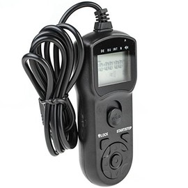 JJC TM-C Timer Release Remote Release Cable for Canon RS-60E3 for Canon EOS 1100D 1000D 700D 650D 600D 550D 500D 100D 60D G16 G1X etc.