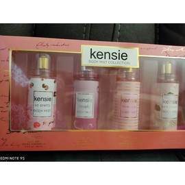 Kensie by Kensie, 4 Piece Body Mist Variety Gift Set for Women