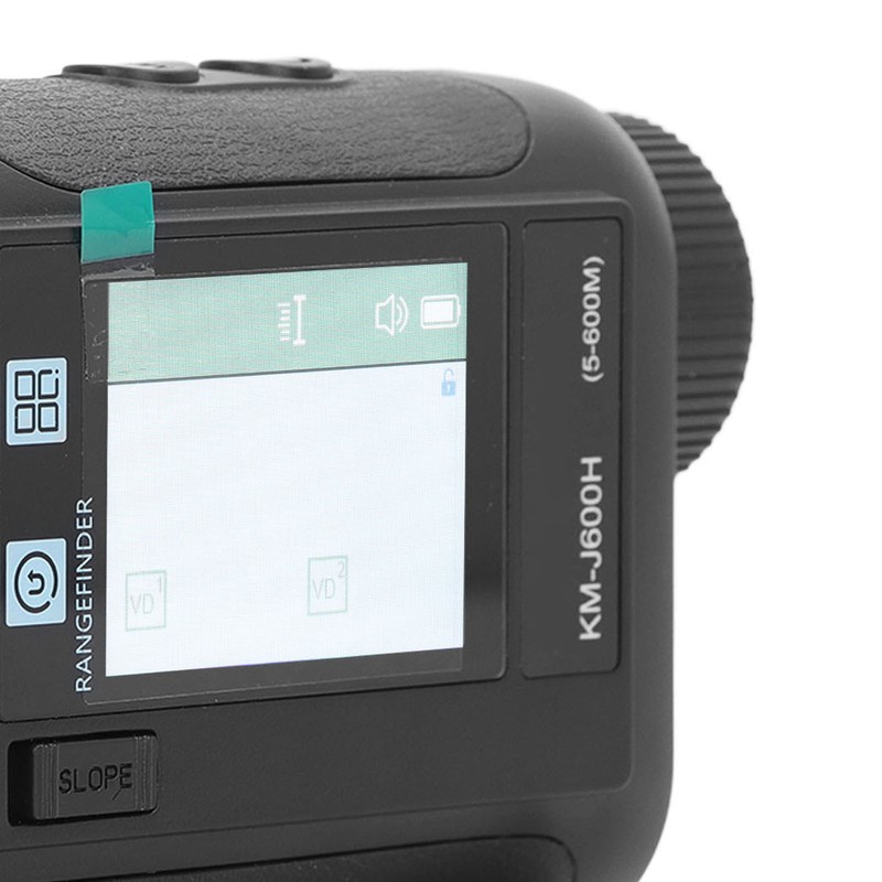Laser Golf Rangefinder Voice Broadcast 656 Yards 6.5X Magnification Golf