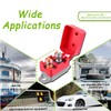 EPLZON 15A 12V-24V Automatic Reset Circuit Breaker with Cover Stud