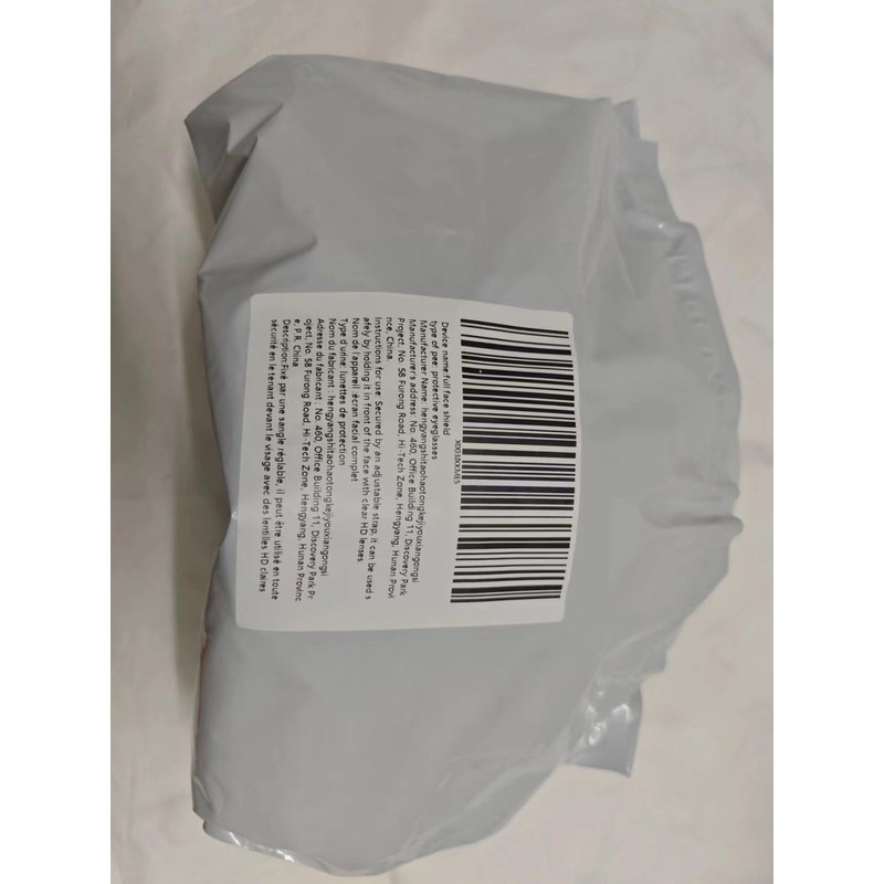 Plastic Full Face Shield Full Protection Equipment with for Unisex