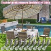 CHACROC Tablecloth Clips, Stainless Steel Table Clips, Pack of 10,