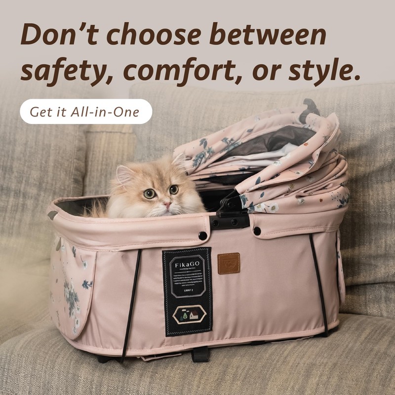 Sway2 Pet Car Seat and Carrier, 2-in-1 Booster Seat for