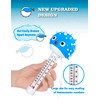 INCETUE Floating Pool Thermometer, Easy-Read Water Temperature Gauge with String
