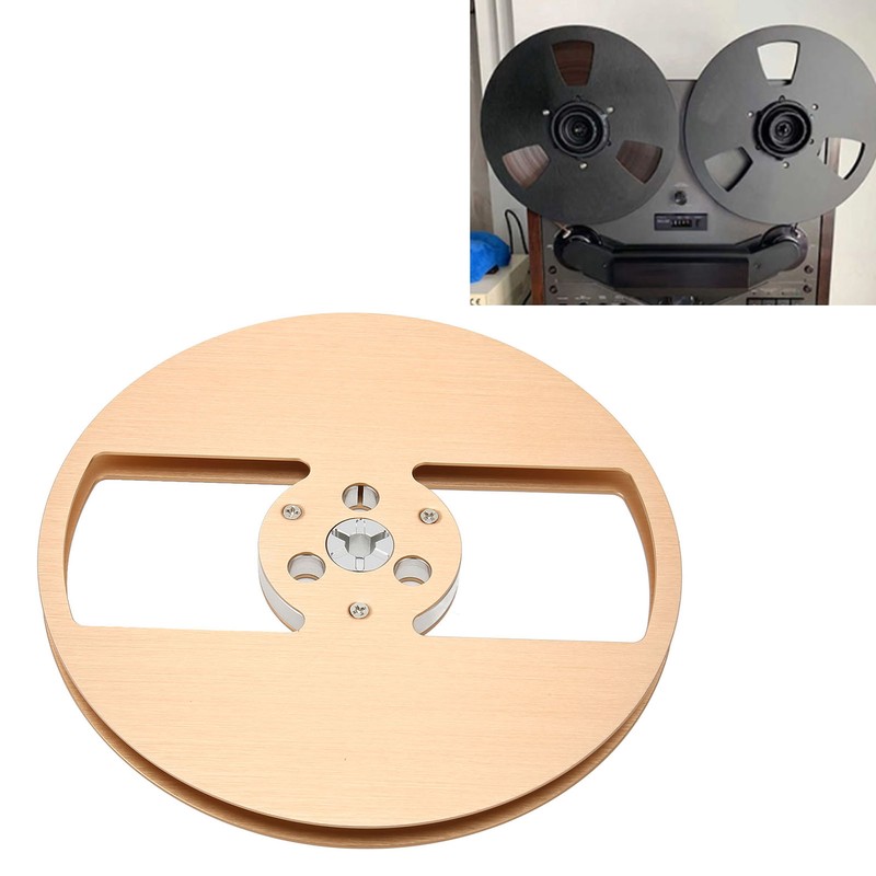 1/4 7 Inch Empty Reel Aluminum Alloy 2 Hole Opening