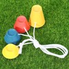 VORCOOL 4pcs Jumbo Winter Rubber Golf Tees, Plastic Golf Tees