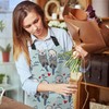 BGBDEIA Sea Otter Love Pattern Kitchen Apron for Women Men,