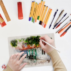 New Smoke Gray Parchment Cardstock – Great for Certificates, Menus and Wedding Invitations | 65Lb Cover (176gsm) | 8.5 x 11” | 50 Sheets per Pack