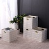 13×13×13 Storage Cube Bins, 13 Inch Foldable Fabric Storage Cubes