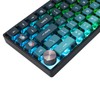 MOLGRIA SKYLOONG GK68 Blue Backlit Gaming Keyboard with Side Transparent