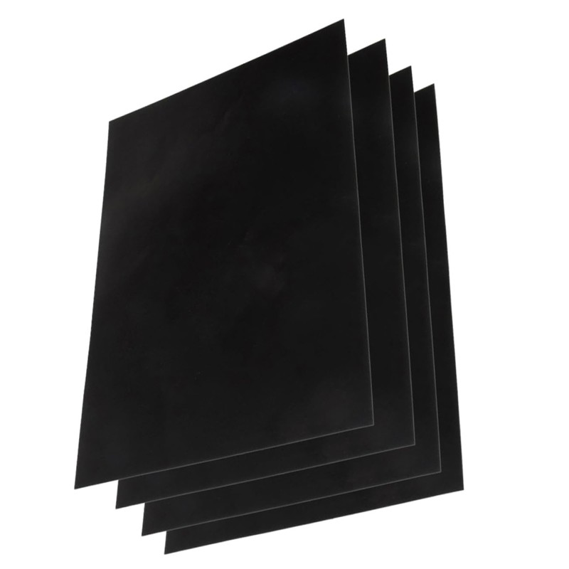 Operitacx Board Wall Sticker 4pcs Chalkboard Sticker Sheets 20x30cm A4