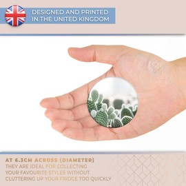 Destination Vinyl ltd Magnet for Refrigerator, Fridge - Cute Cacti Plant Cactus Plants for Office, Cabinet and Whiteboard, Magnetic Stickers, 16970