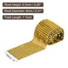 sourcing map 1 Yard Sew Stitch on Cone Spikes Studs,