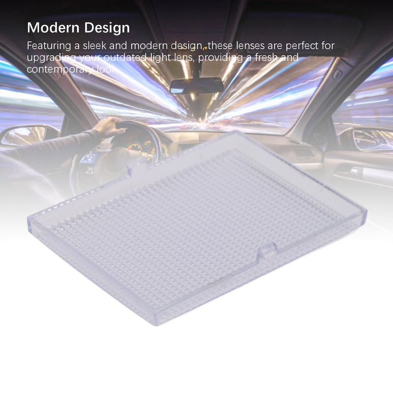 Dome Light Lens Snap On Transparent Plastic Roof Dome Light