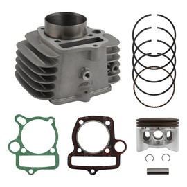 PowerMotor Motorcycle Cylinder Kit 56mm Bore Cylinder Replacement for YinXiang YX 140 140cc Dirt Pit Bike ATV Parts Horizontal Engine