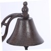 Ciieeo Sturdy Vintage Bells Iron Doorbell Dinner Bell Style for