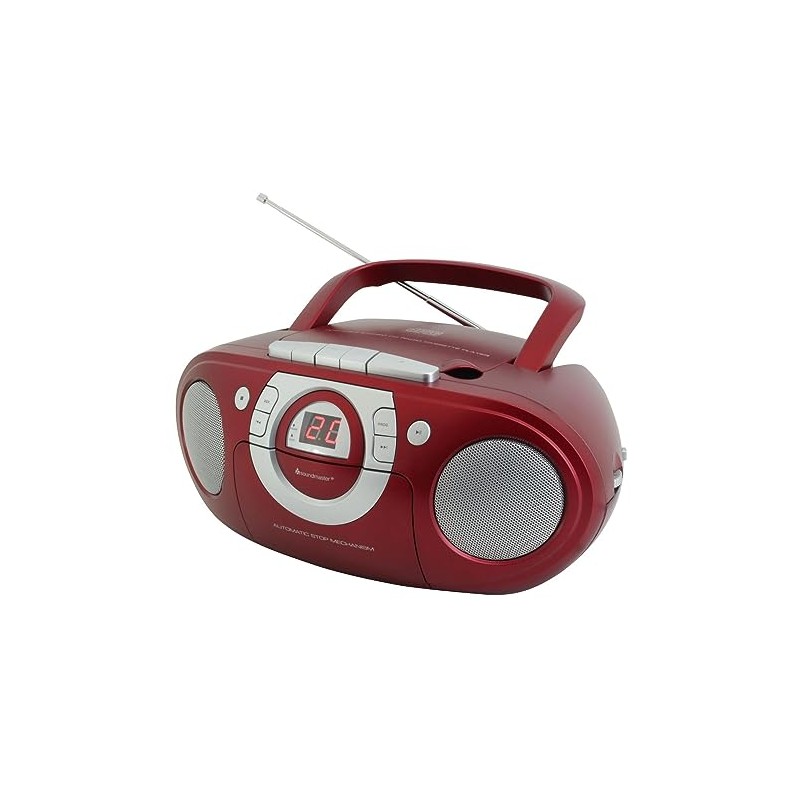 Soundmaster SCD5100RO Radio cassette player with CD player